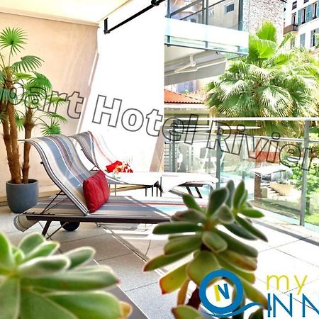 Aparthotel Riviera - Coeur Nice - Grand Superieur Studio Ac - Incroyable Terrasse - Garden View - Terrasse Jardin Pastorelli 1 Eksteriør bilde