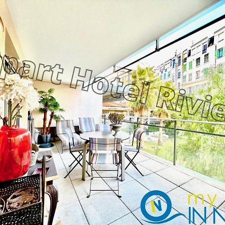 Aparthotel Riviera - Coeur Nice - Grand Superieur Studio Ac - Incroyable Terrasse - Garden View - Terrasse Jardin Pastorelli 1 Eksteriør bilde