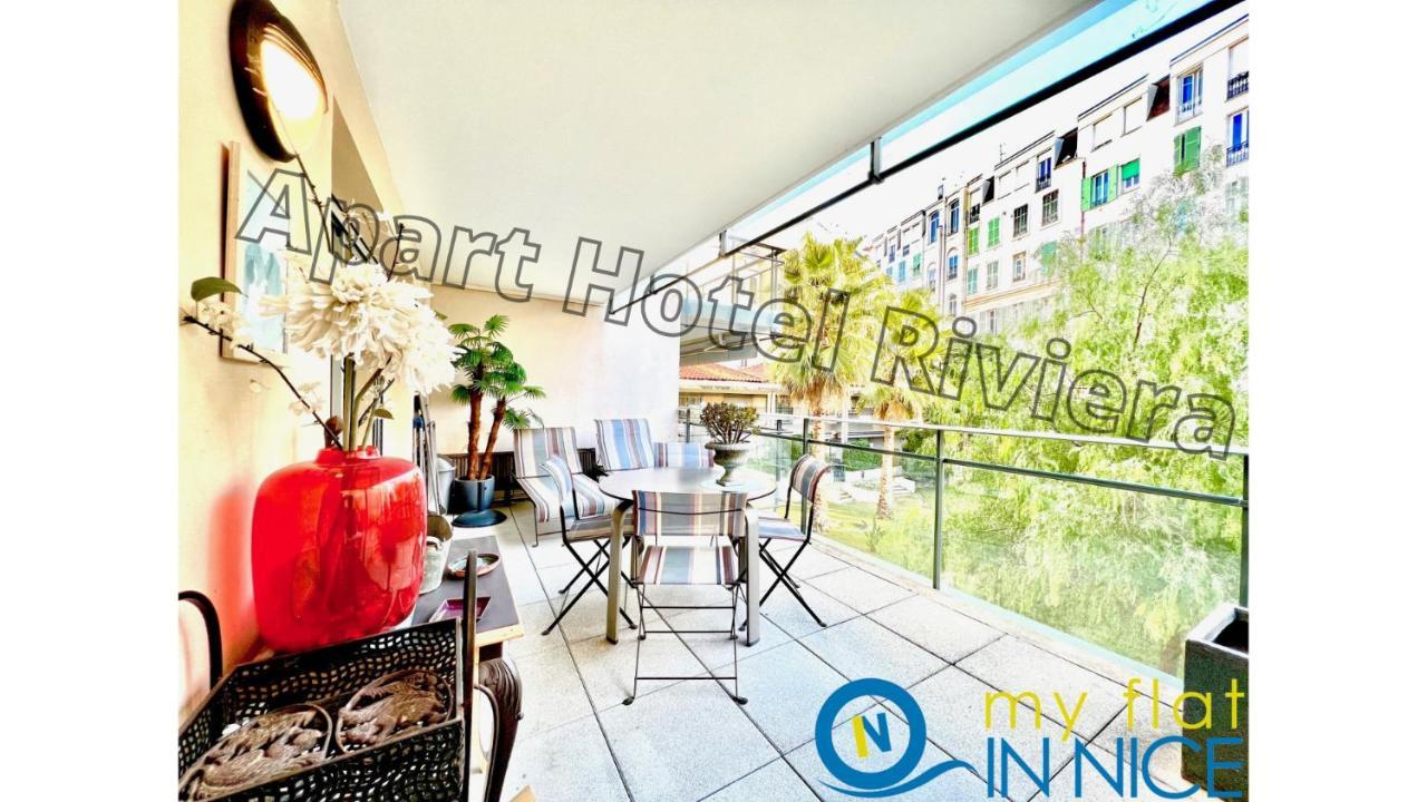 Aparthotel Riviera - Coeur Nice - Grand Superieur Studio Ac - Incroyable Terrasse - Garden View - Terrasse Jardin Pastorelli 1 Eksteriør bilde